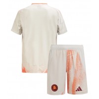 Camisa de time de futebol AS Roma Replicas 2º Equipamento Infantil 2024-25 Manga Curta (+ Calças curtas)